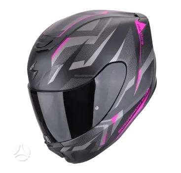 Scorpion EXO - 391 matt black moto šalm, интеграл