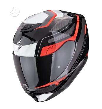 Scorpion EXO - 391 matt black moto šalm, интеграл