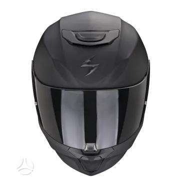 Scorpion EXO - 391 matt black moto šalm, интеграл