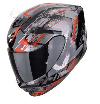 Scorpion EXO - 391 matt black moto šalm, интеграл