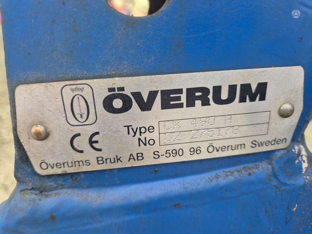 Överum 4x4 CX490H, ploughs