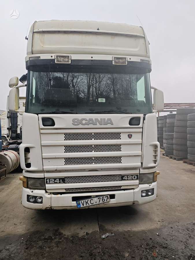 Scania R124, vilkikai