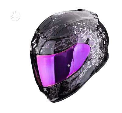 Scorpion EXO - 491 black moto salmas, интеграл