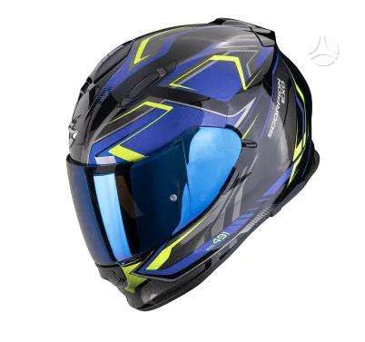 Scorpion EXO - 491 black moto salmas, интеграл