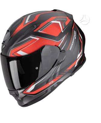 Scorpion EXO - 491 black moto salmas, интеграл