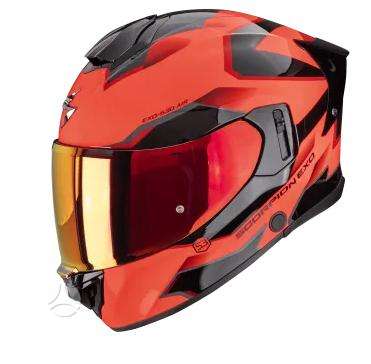 Scorpion EXO-530 EVO black matt moto ša, интеграл