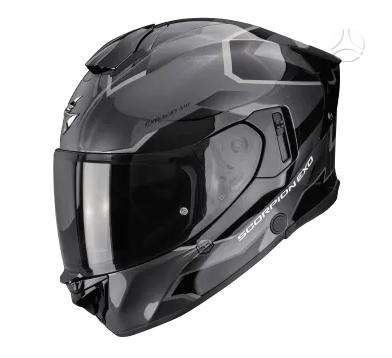 Scorpion EXO-530 EVO black matt moto ša, интеграл