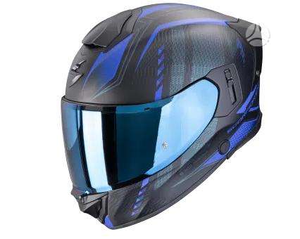 Scorpion EXO-530 EVO black matt moto ša, интеграл