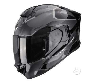 Scorpion EXO-530 EVO white moto šalmas, интеграл