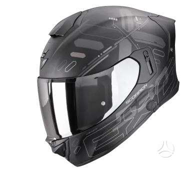 Scorpion EXO-530 EVO white moto šalmas, интеграл