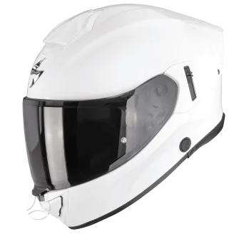 Scorpion EXO-530 EVO white moto šalmas, интеграл