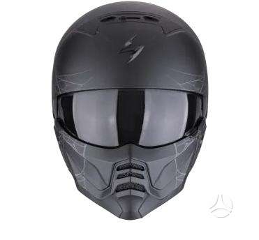 Scorpion EXO - COMBAT II moto šalmas, открытые