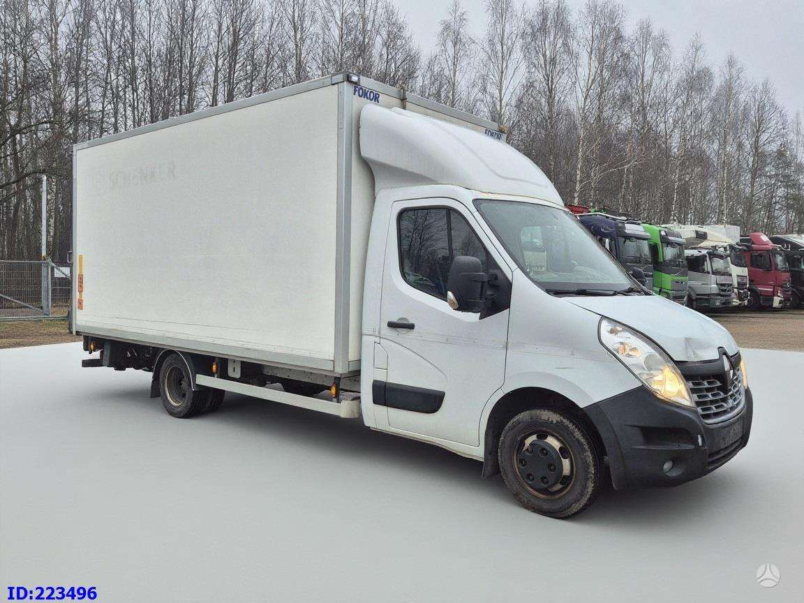 Renault Master, фургоны-боксы
