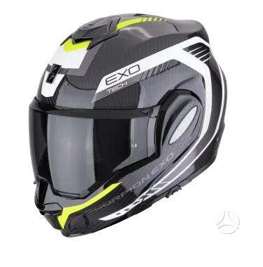 Scorpion EXO - TECH EVO carbon moto šal, modular / flip-up