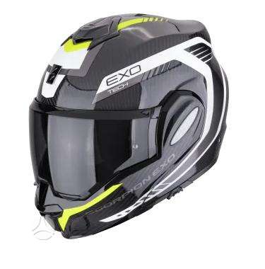 Scorpion EXO - TECH EVO matt black moto, модулярные / флип-ап