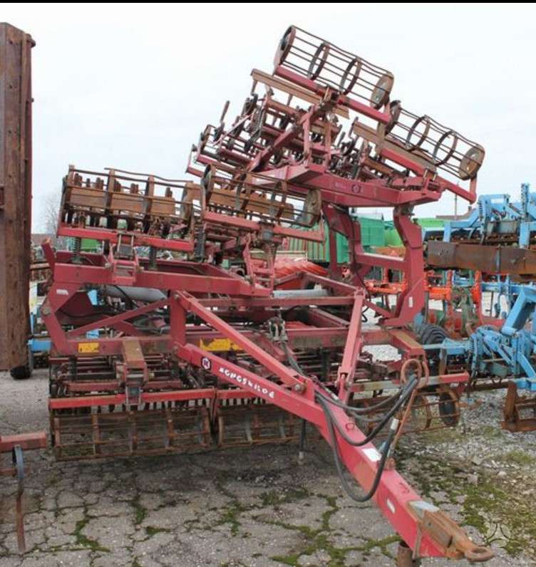 Kongskilde Sp 6000, kultivatoriai,akėčios