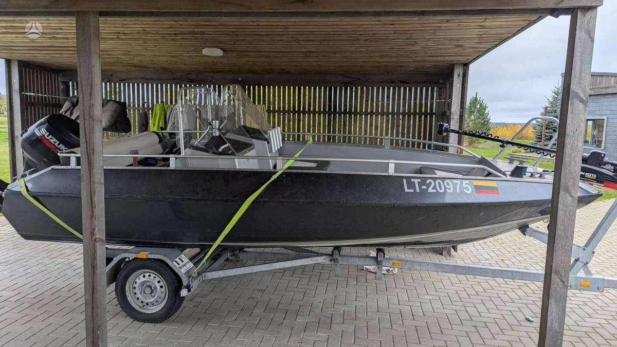 Buster L2, aliuminės valtys