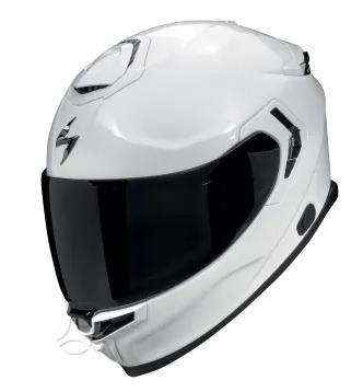 Scorpion EXO-GT SP white moto šalmas, интеграл