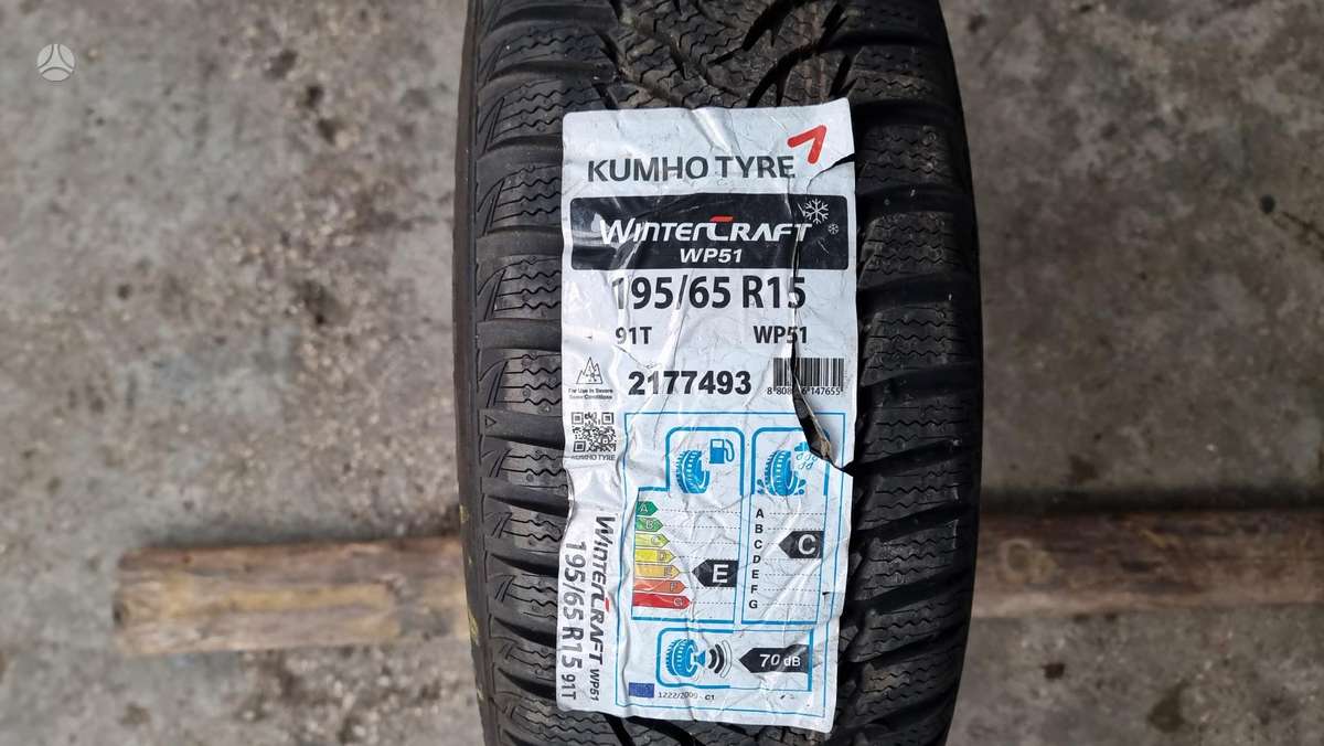 Kumho Wintercraft WP 51, winter 195/65 R15