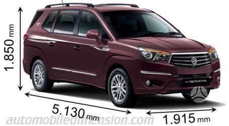 SsangYong Rodius, 2.2 l., mpv / minivan