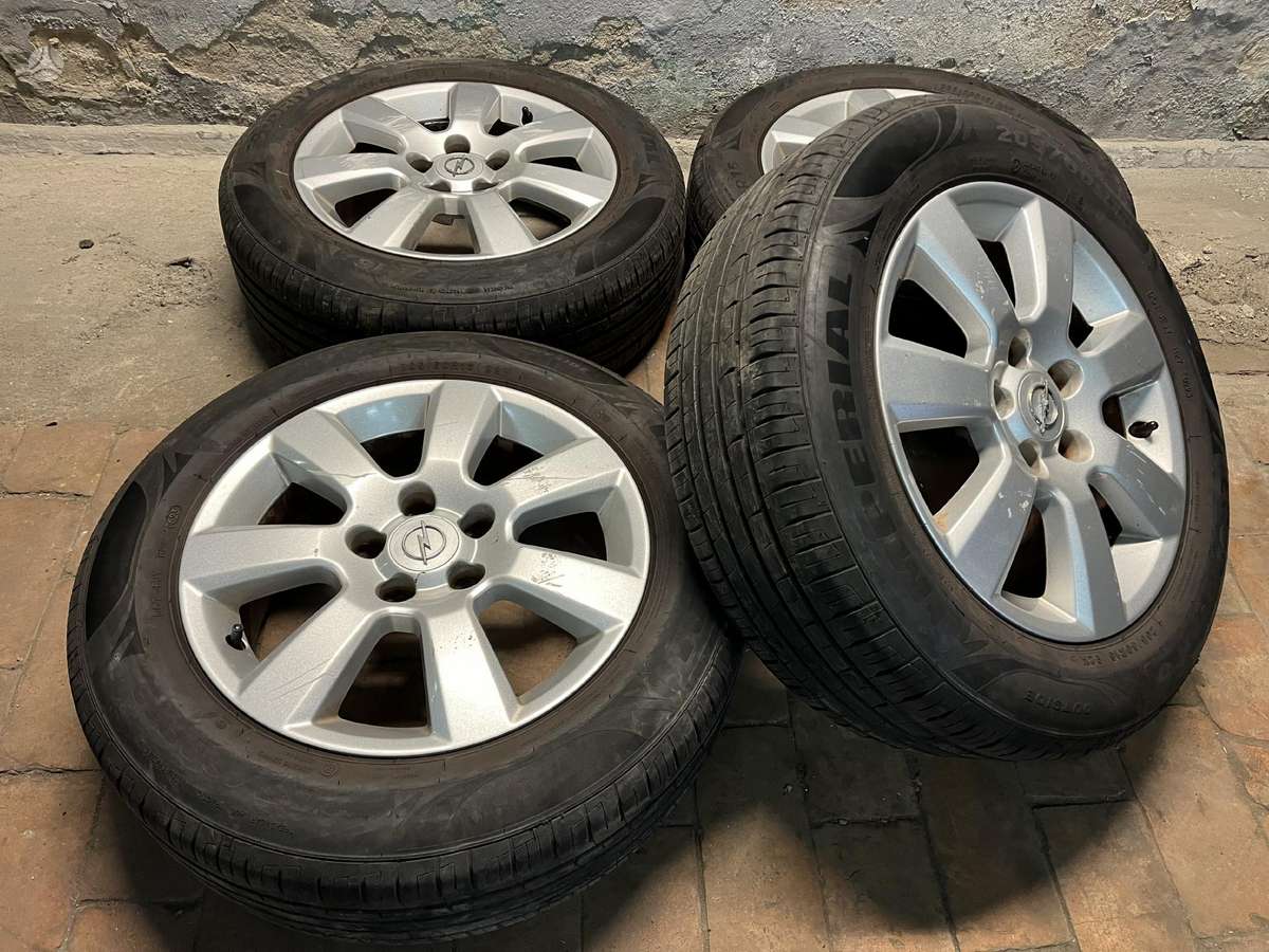 Opel, light alloy, R16