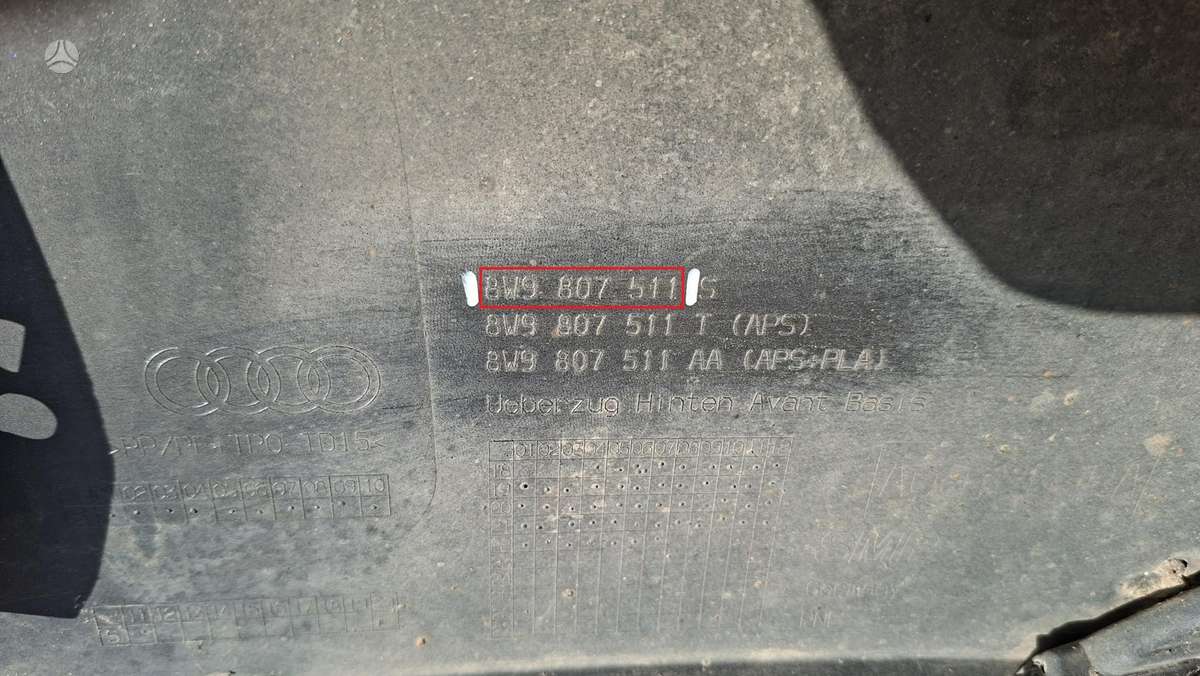 Audi A4, 8W9807511, Cen29684