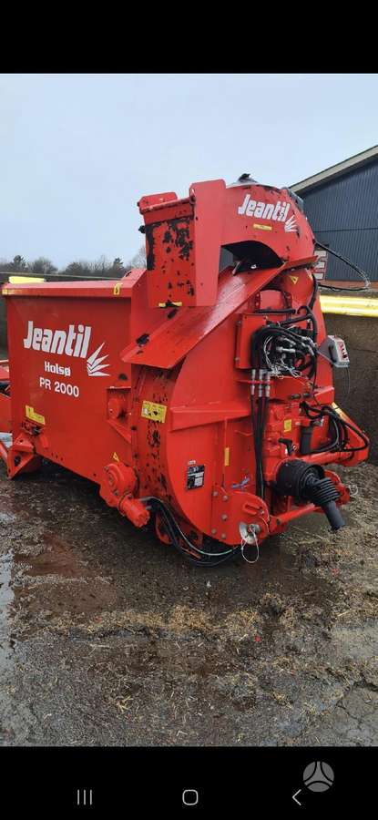 Jeantil 2000, кормосмесители / кормораздатчики