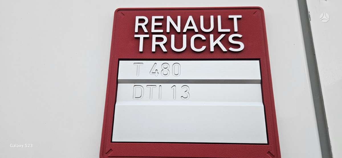 Renault T 480, double sleeper