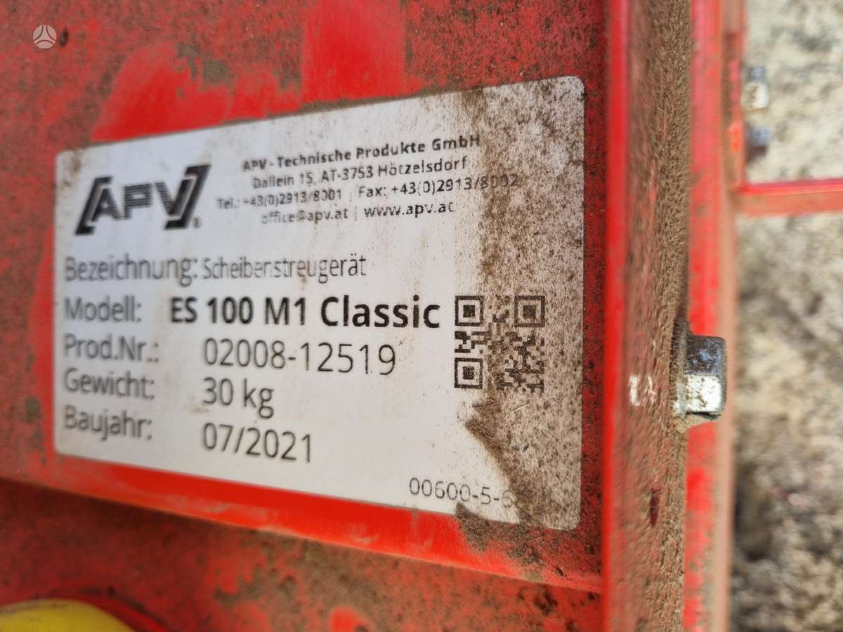 APV ES 100, seeders, planters