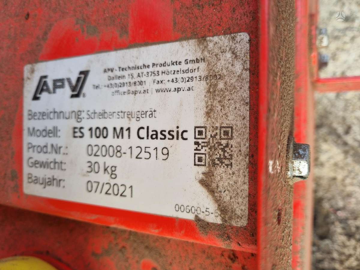 APV ES 100, sėjamosios, sodinamosios