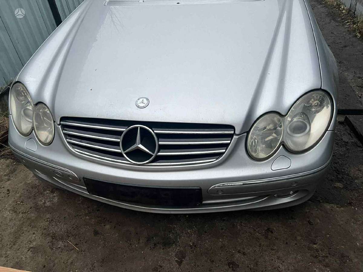 Mercedes-Benz CLK klasė dalimis