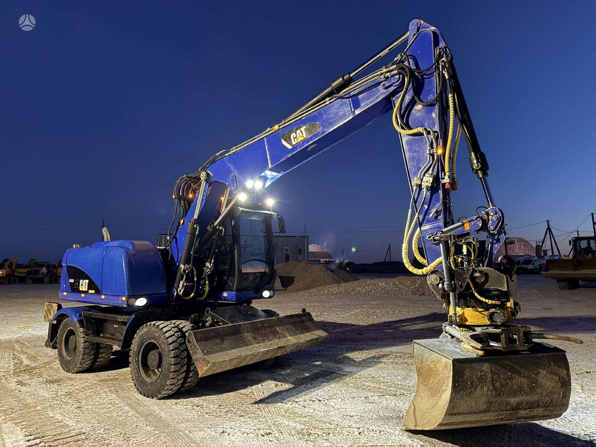 Caterpillar M 313 D Rototilt + Grapple, excavator