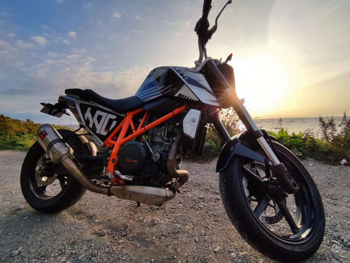 KTM Duke 690cc, supermoto