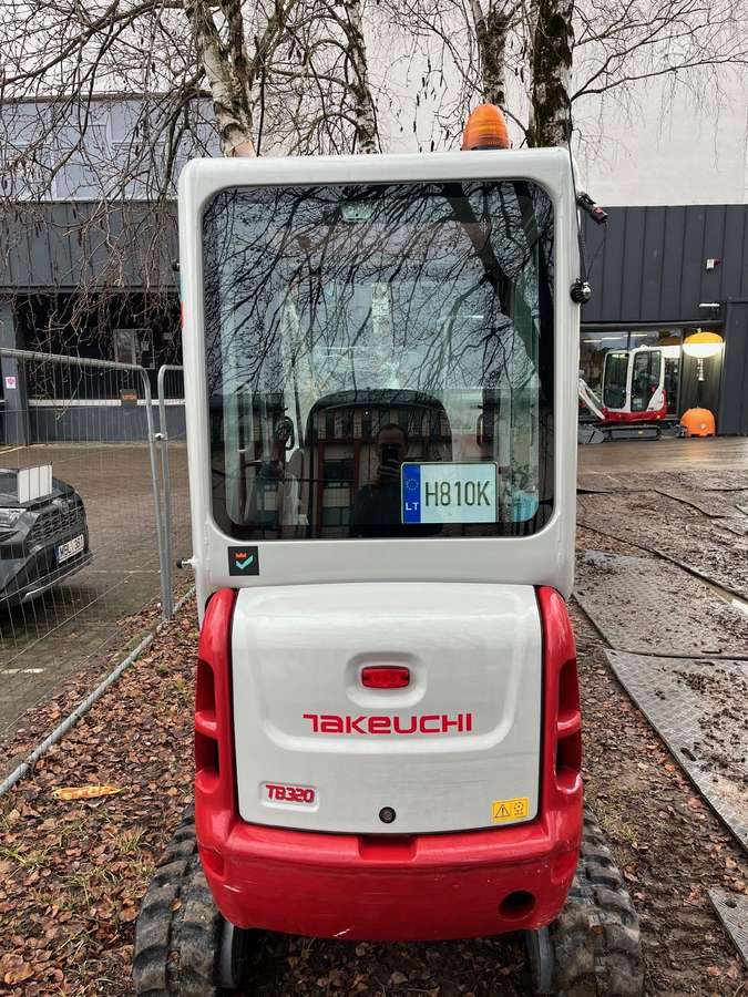 Takeuchi TB320 su POWERTILT, ekskavatori