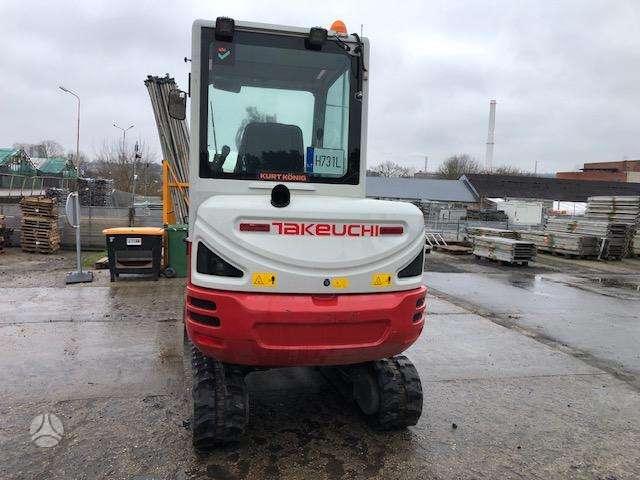 Takeuchi TB230 su POWERTILT, ekskavatori