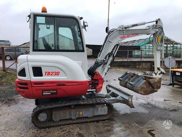 Takeuchi TB230 su POWERTILT, excavator