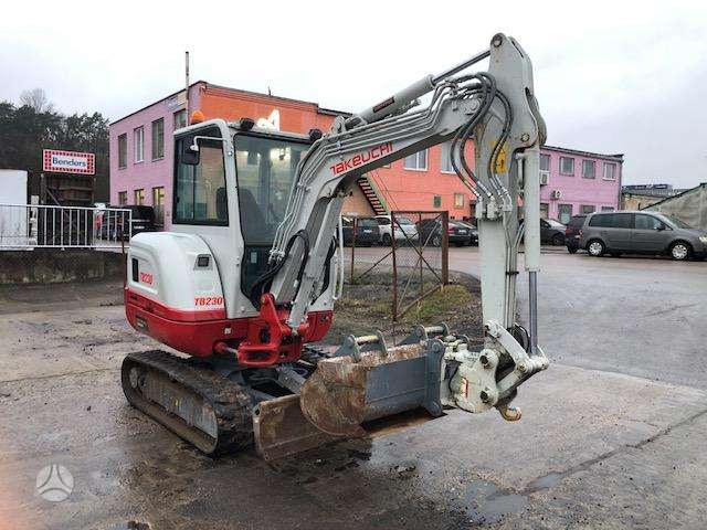 Takeuchi TB230 su POWERTILT, ekskavatori