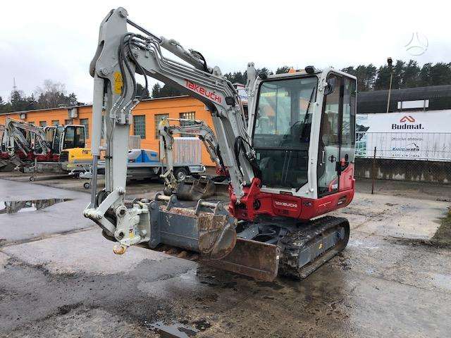 Takeuchi TB230 su POWERTILT, ekskavatori