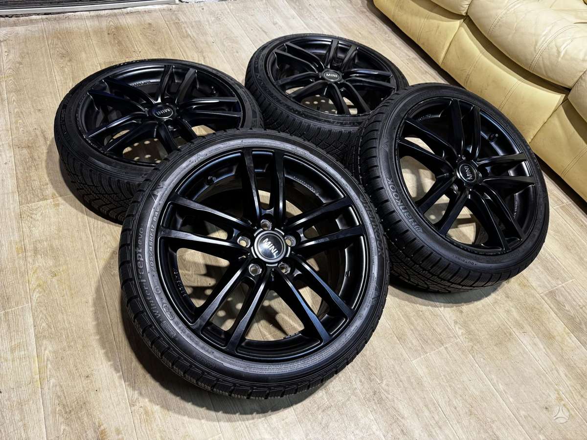 MINI Cooper su žiem. pasangomis, легкосплавные , R17