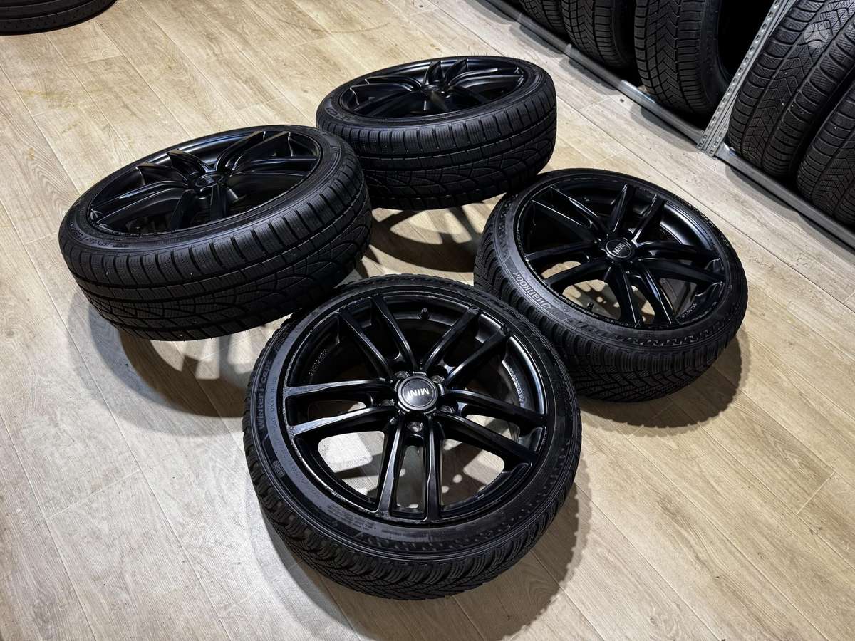 MINI Cooper su žiem. pasangomis, легкосплавные , R17