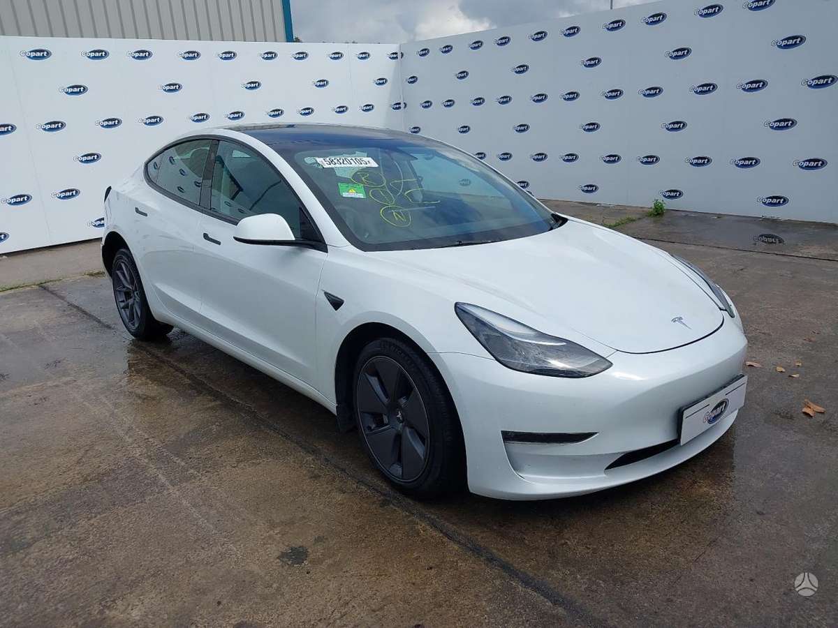 Tesla Model 3 Auto ardomas platesnė info telefonu