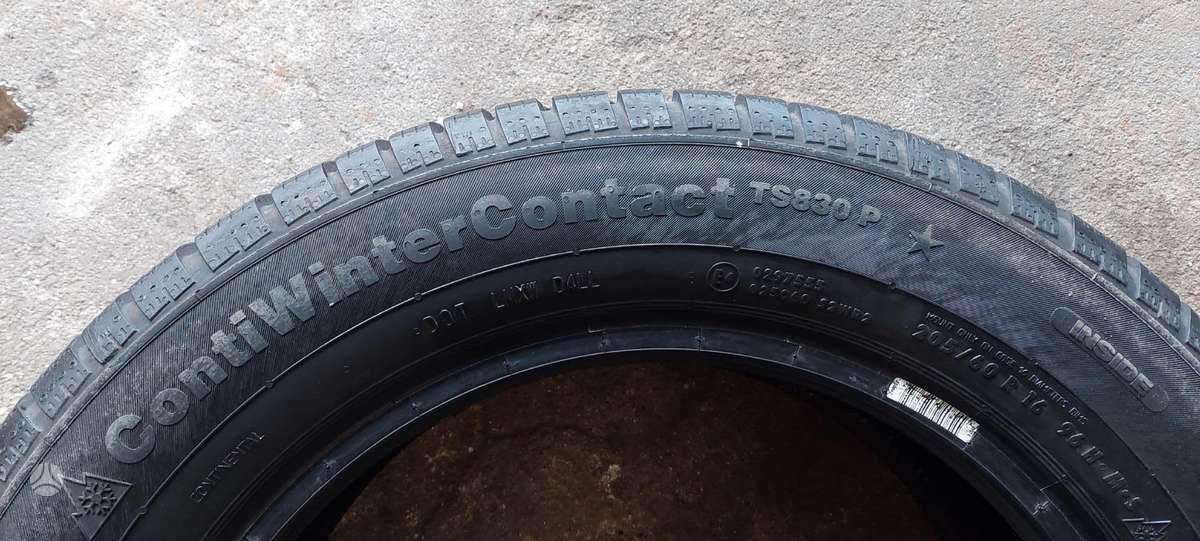 Continental, winter 205/60 R16