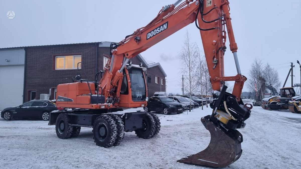Doosan DX 170W + ROTO, ekskavatoriai