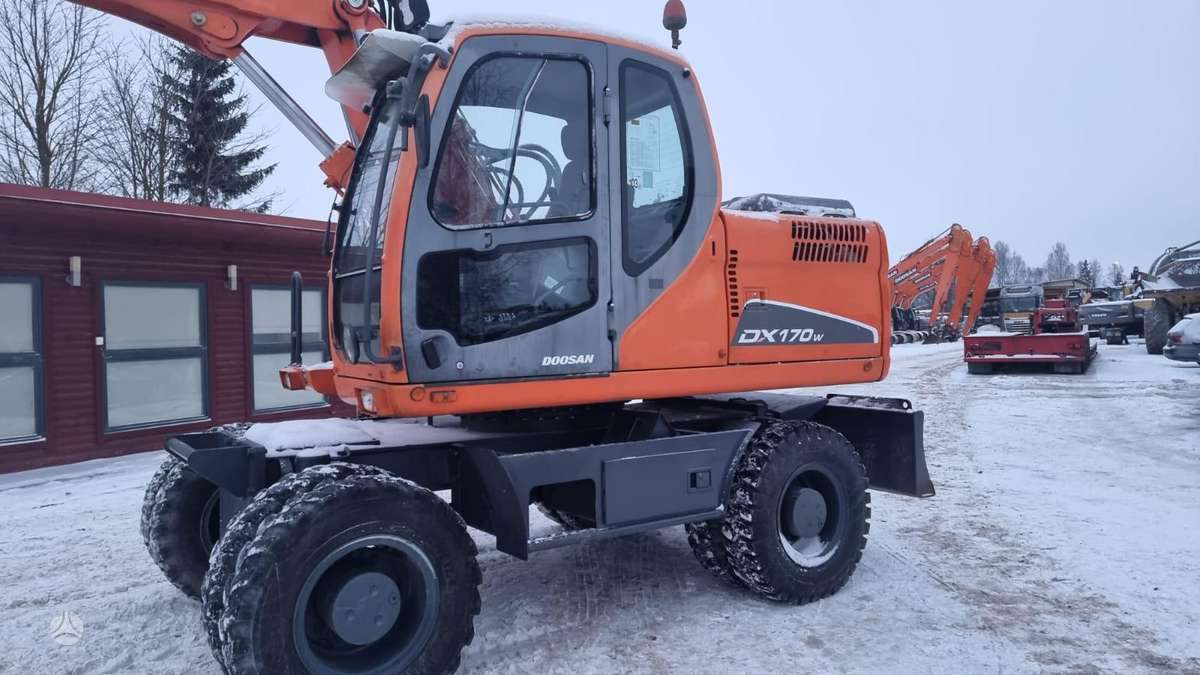 Doosan DX 170W + ROTO, ekskavatoriai