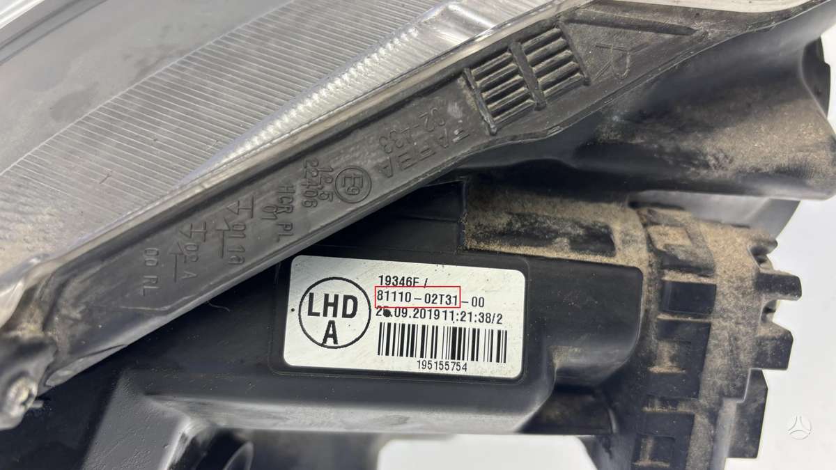 Toyota Corolla, 8111002T31, Cen30223