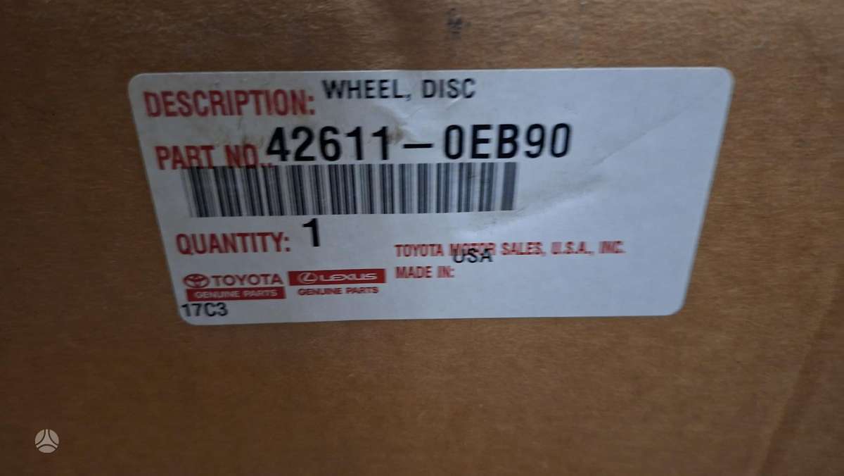 Toyota Highlander, 426110EB90, Cen30438
