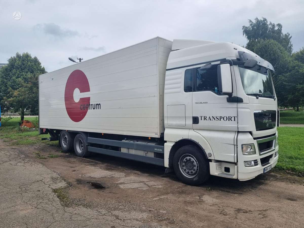 MAN Tgx 26.400, box trucks / box vans