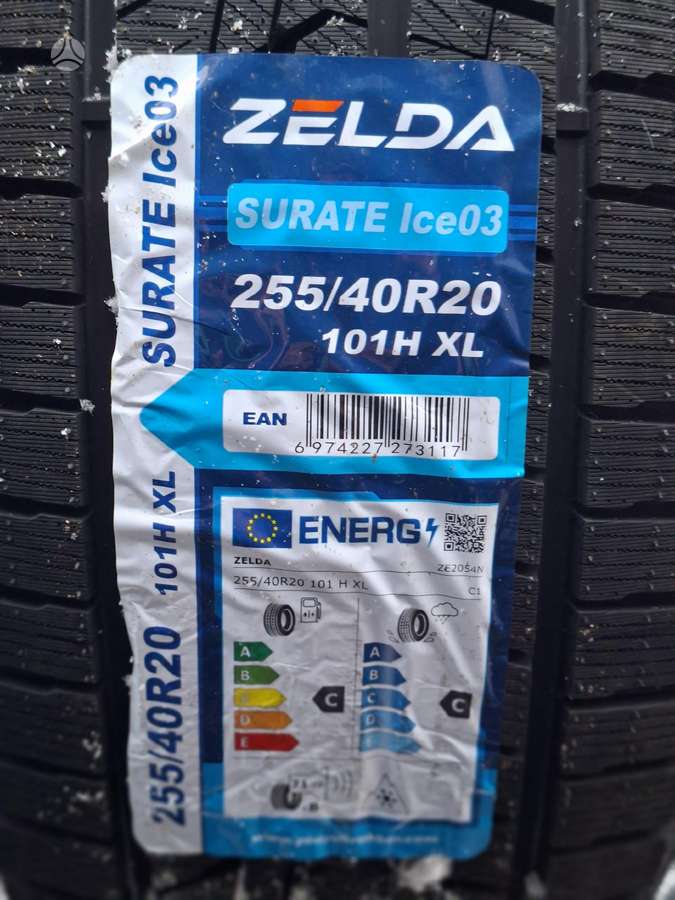 Zeta, žieminės 255/40 R20