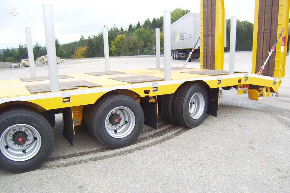 Schwarzmüller Išilginamas tralas, custom trailer / semi-trailer