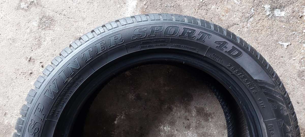 Dunlop, winter 205/55 R16